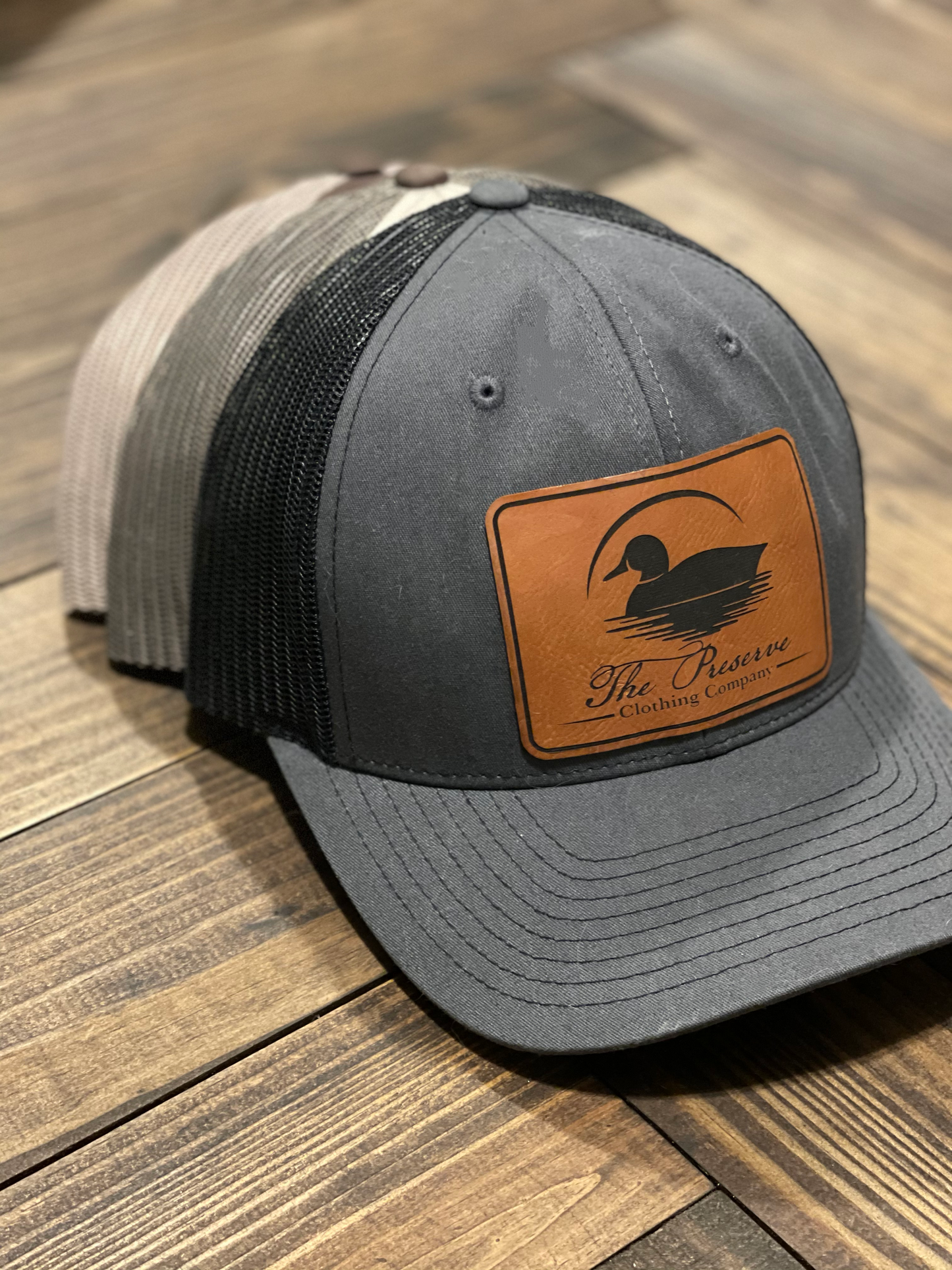 Leather Patch Hat